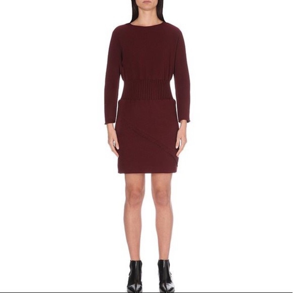 MAJE Burgundy Dress